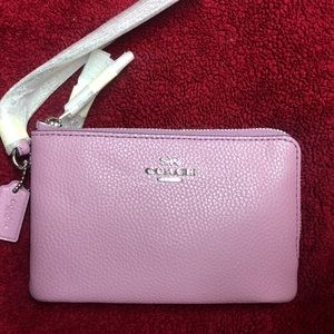 COACH Lilac Wristlet-NWT